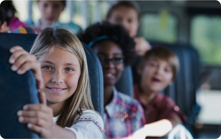 Bus für Schulen und Kindergärten